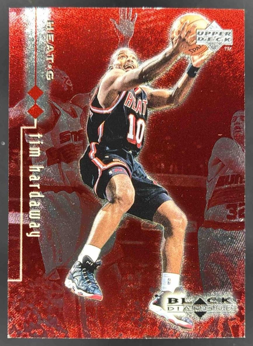 1998 Upper Deck Black Diamond Basketball Double Tim Hardaway #49