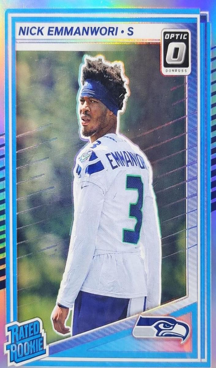 2025 Panini Donruss Football Holo Nick Emmanwori #348