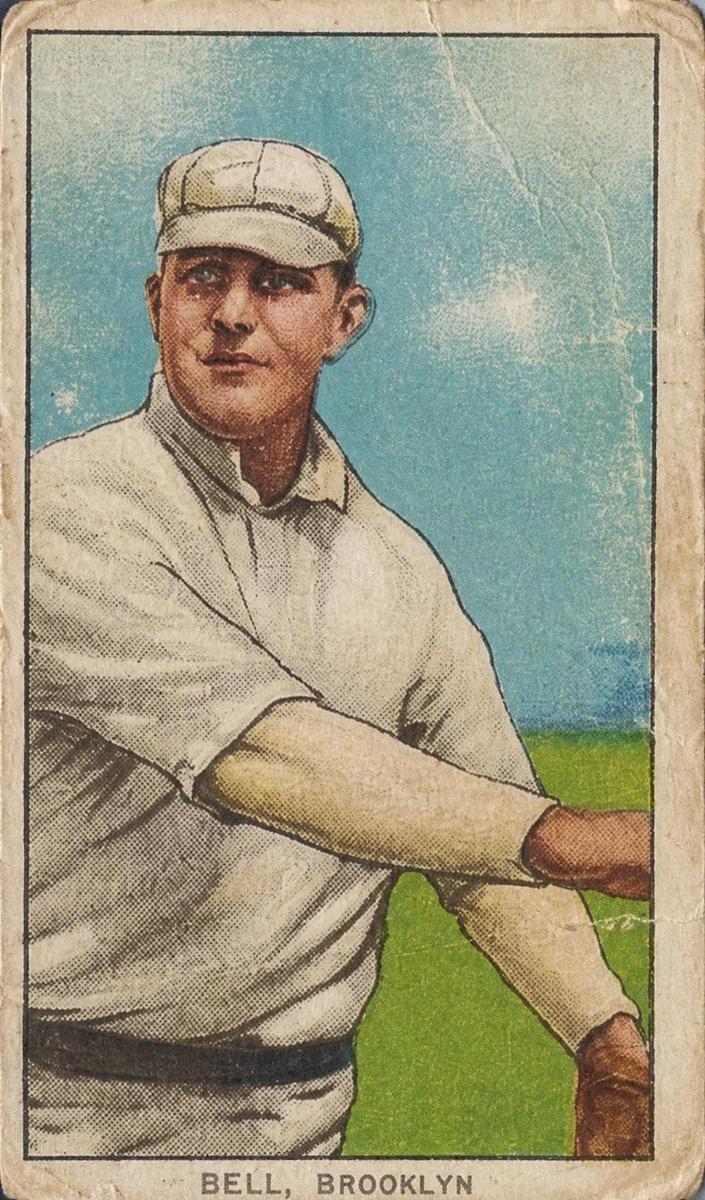 1909-11 T206 Baseball Follow Through George Bell #NNO PSA 1