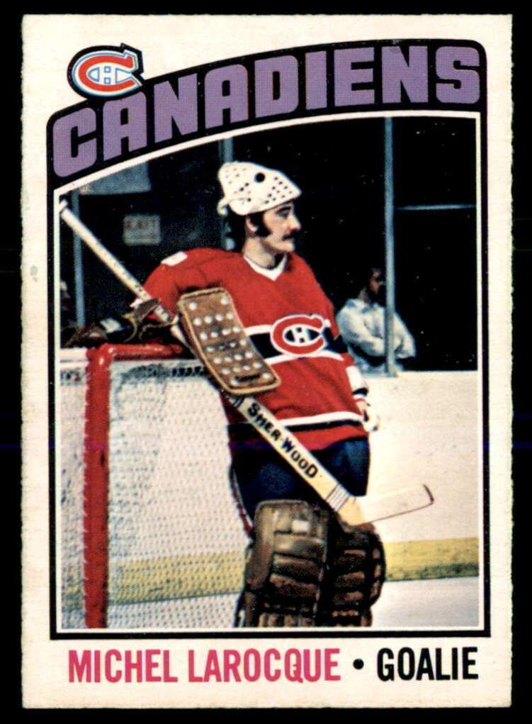 1976 O-Pee-Chee Hockey Michel Larocque #79 PSA 7