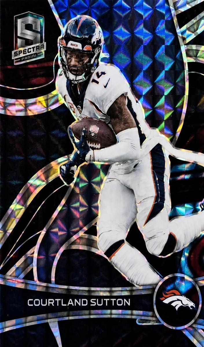 2022 Panini Spectra Football Interstellar Courtland Sutton #30