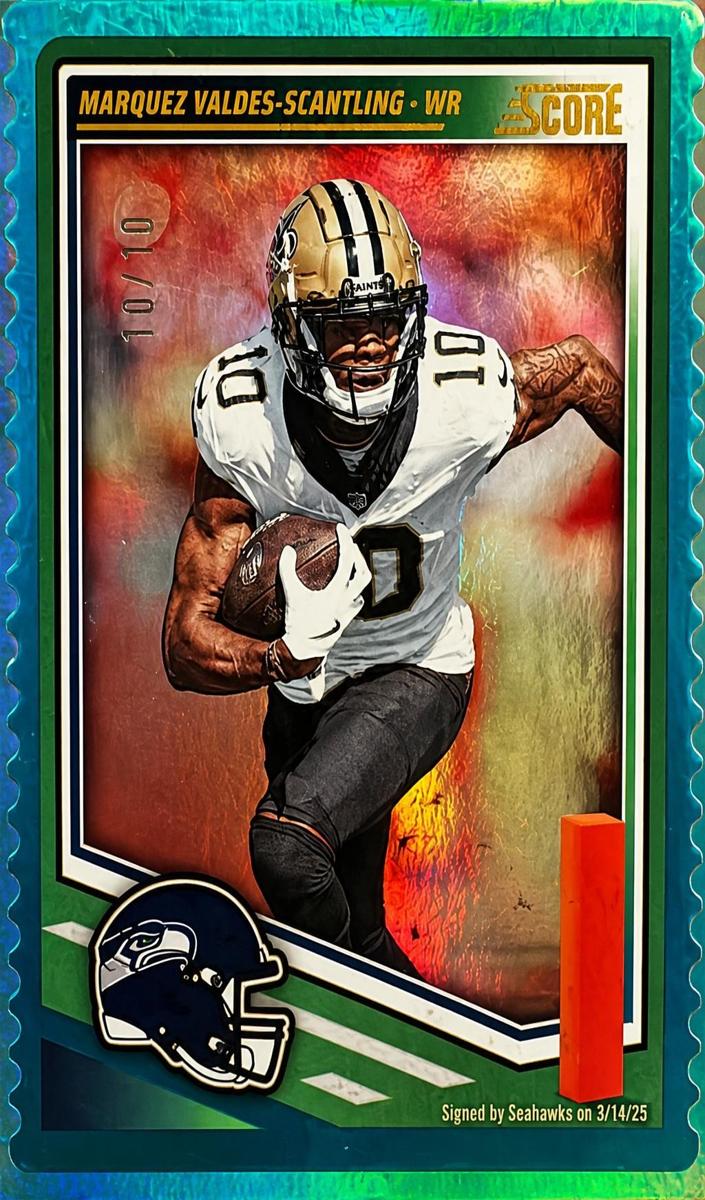 2025 Panini Score Football Green Marquez Valdes-Scantling #155