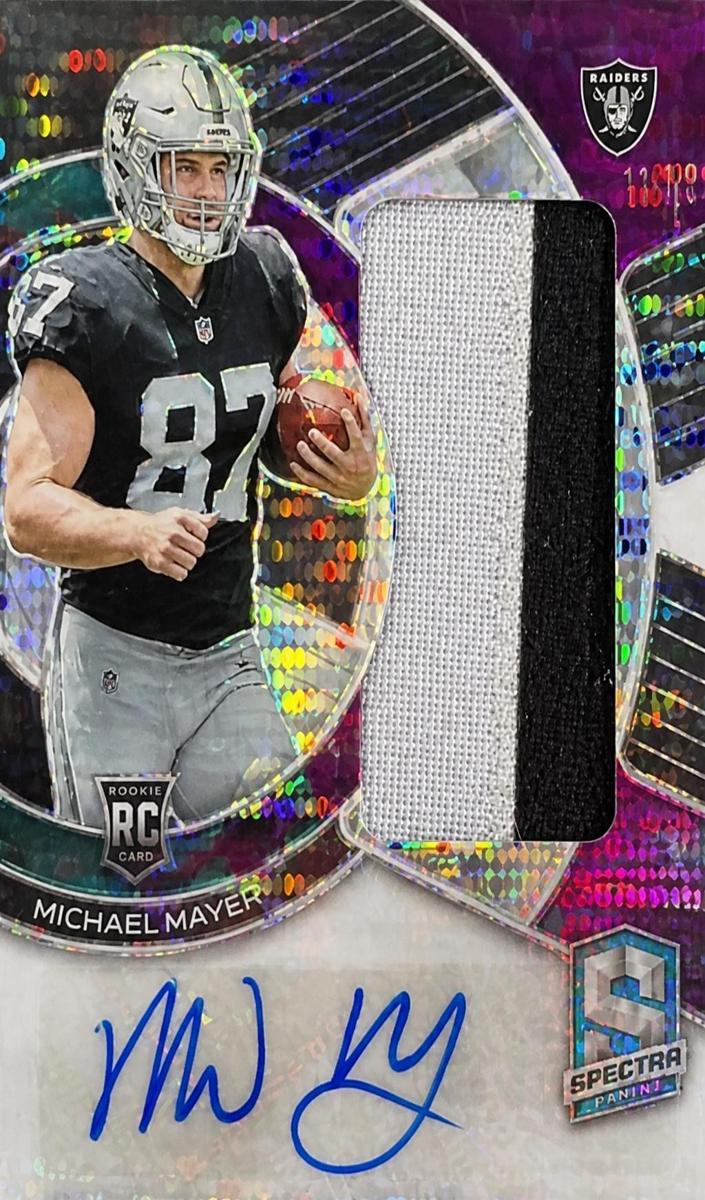 2023 Panini Spectra Football Celestial Michael Mayer #RAD-MIM