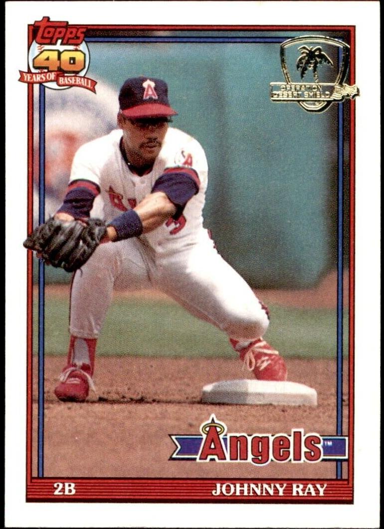 1991 Topps Baseball Johnny Ray #273 PSA 9