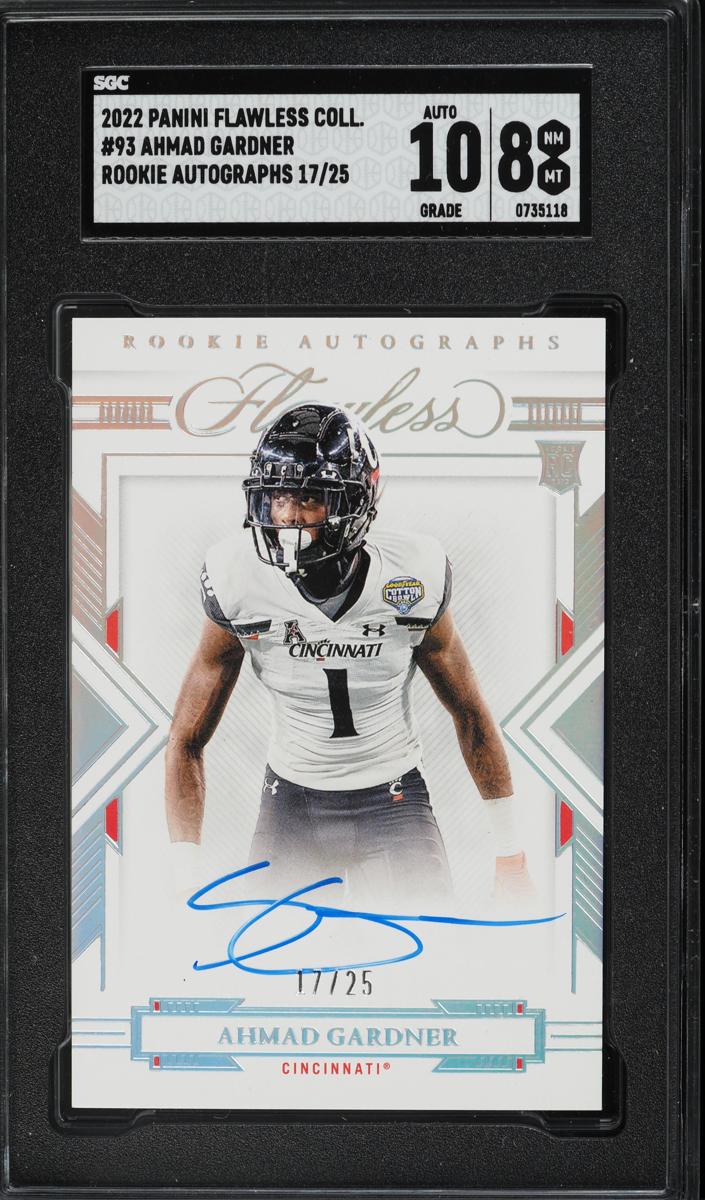 2022 Panini Flawless Collegiate Football Ahmad Gardner #93