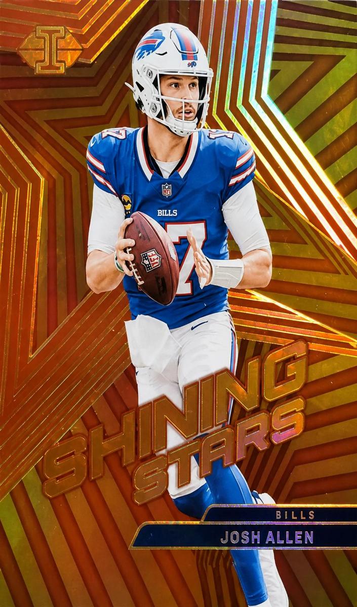 2023 Panini Illusions Football Red Josh Allen #12 PSA 8