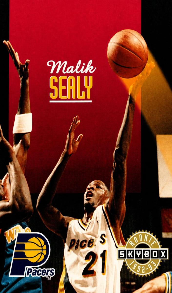 1992 Skybox Basketball Malik Sealy #349