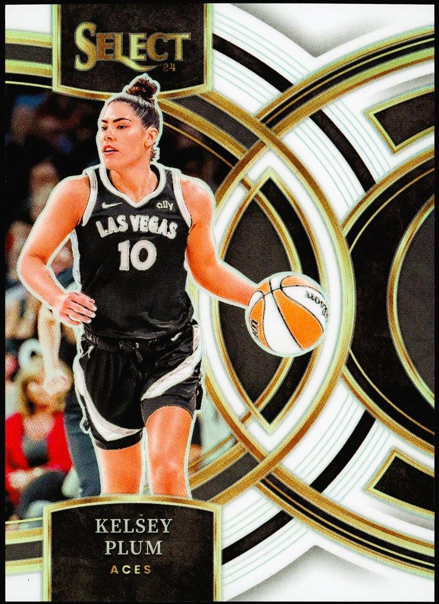 2024 Panini Select WNBA Basketball White Kelsey Plum #105
