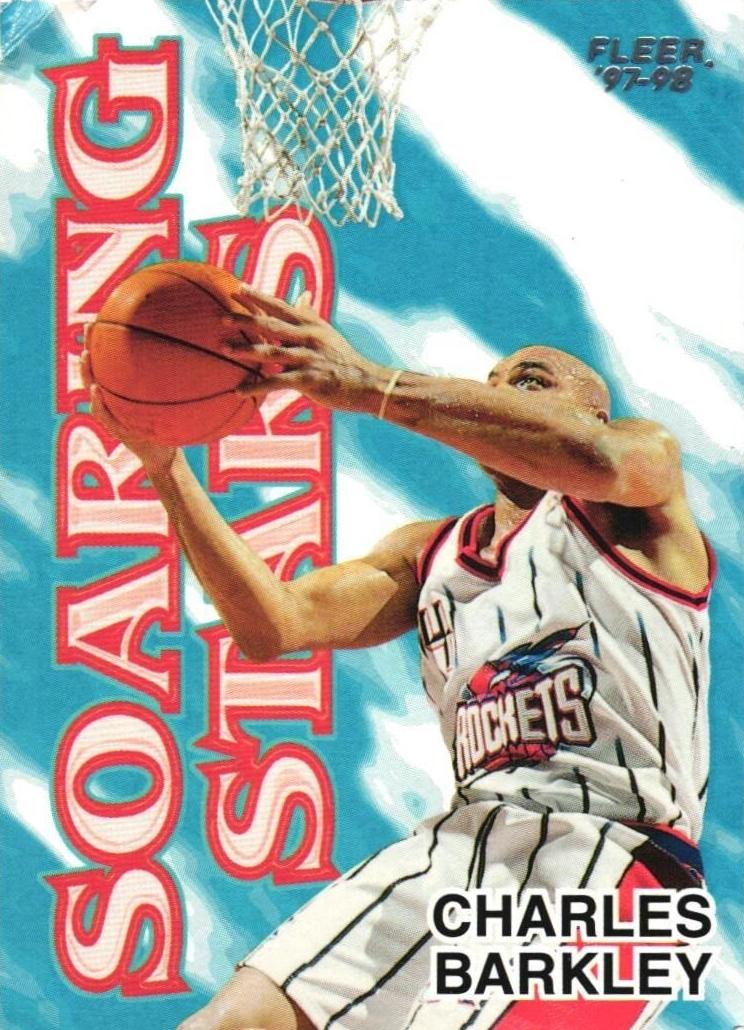 1997 Fleer Basketball Charles Barkley #3