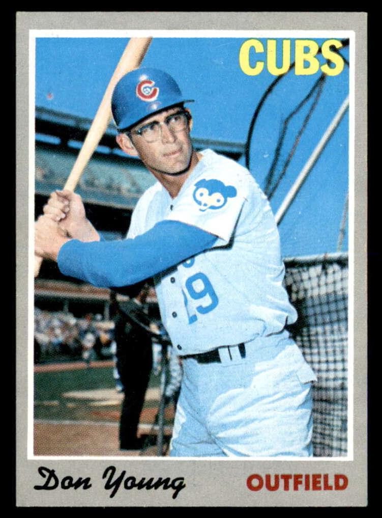 1970 Topps Baseball Don Young #117