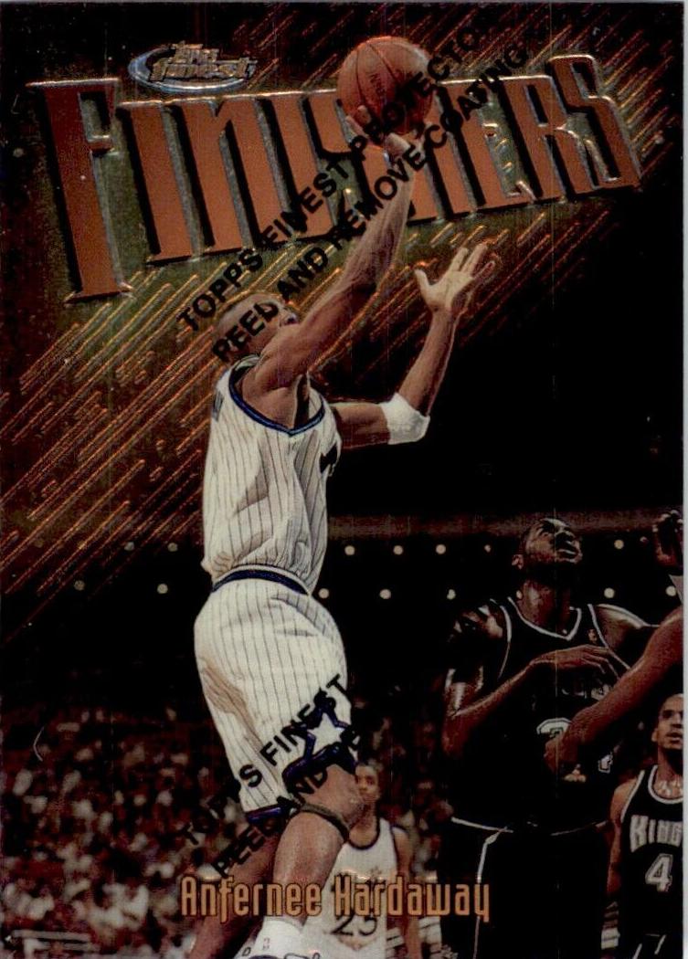 1997 Topps Finest Basketball Anfernee Hardaway #170 PSA 8.5