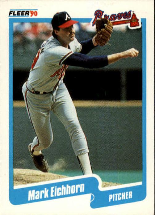 1990 Fleer Baseball Mark Eichhorn #580