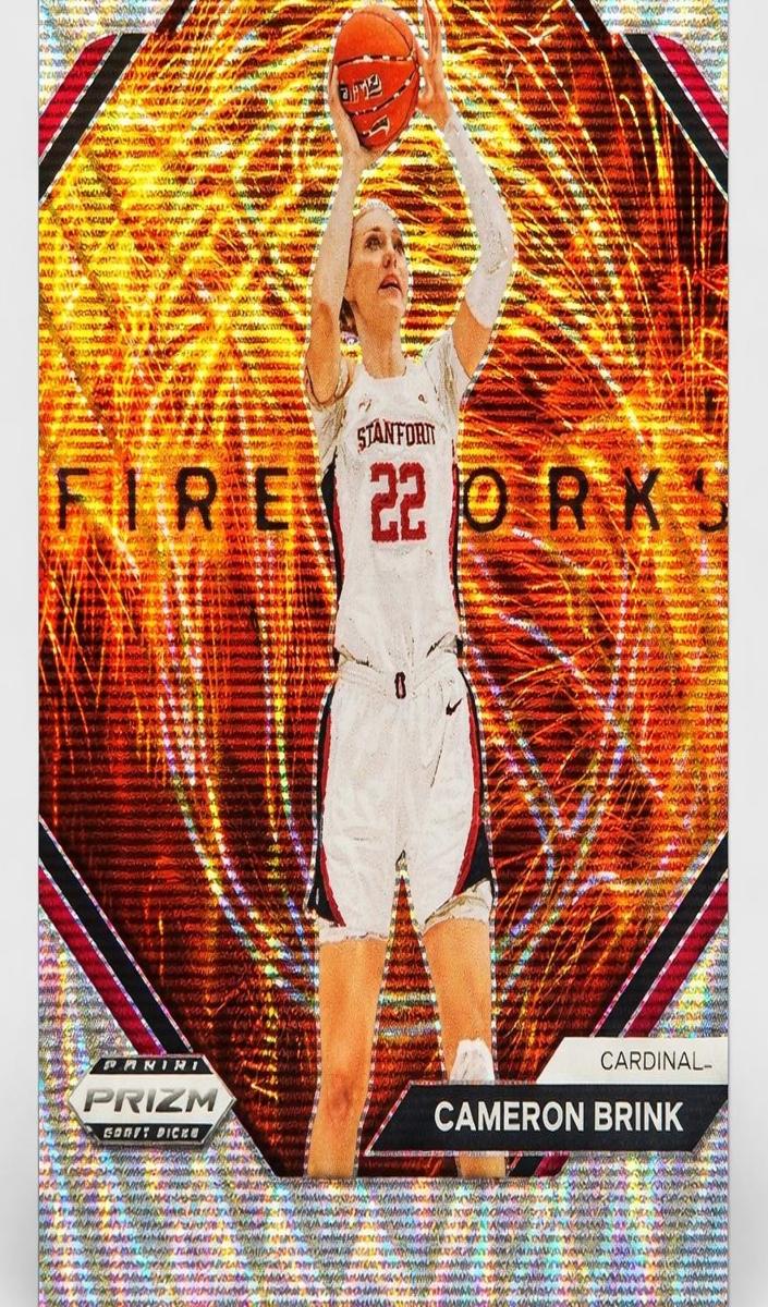 2024 Panini Prizm Draft Picks Basketball Wave Cameron Brink #2 PSA 10