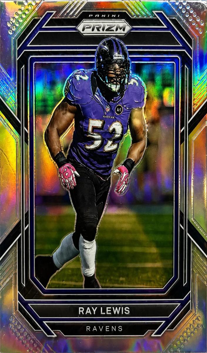 2022 Panini Prizm Football Silver Ray Lewis #27
