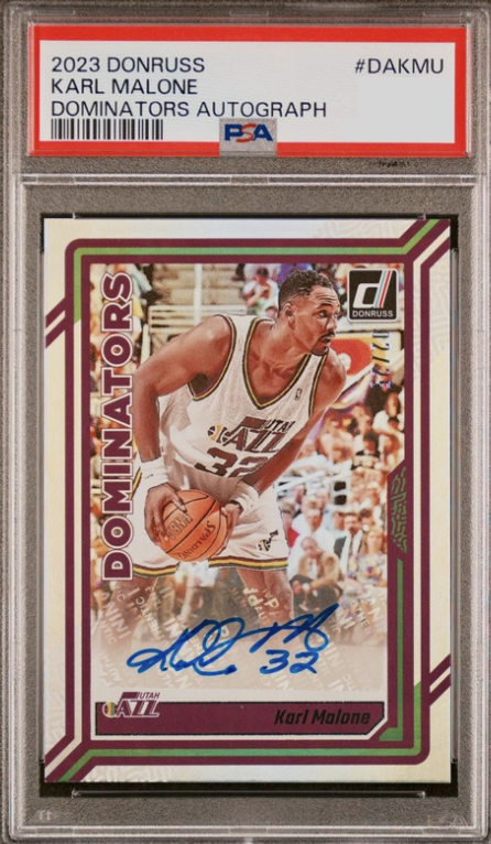 2023 Panini Donruss Basketball Karl Malone #DA-KMU