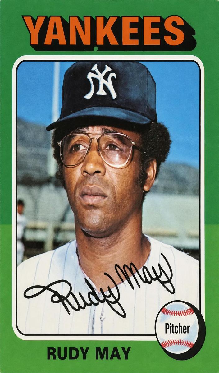 1975 O-Pee-Chee Baseball Rudy May #321