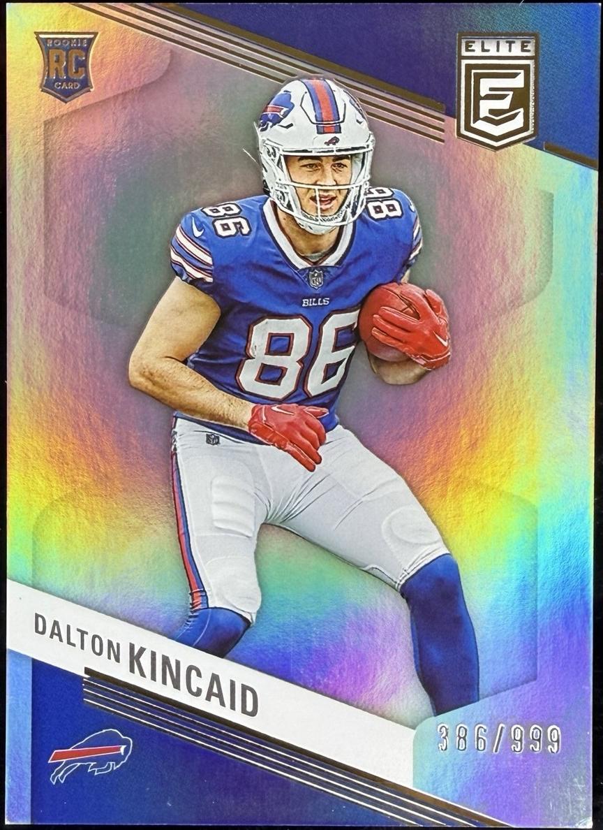 2023 Donruss Elite Football Dalton Kincaid #125