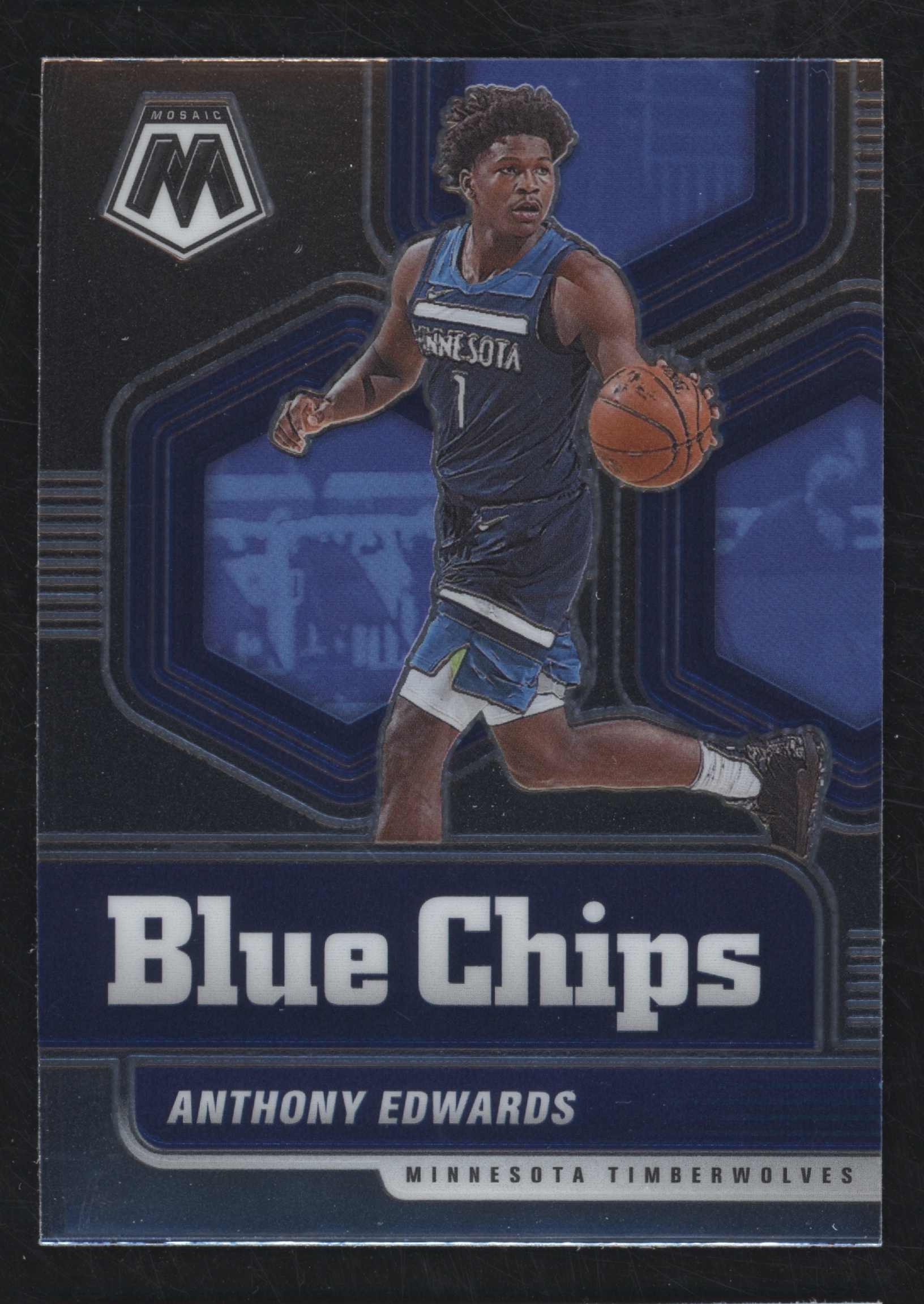 2020 Panini Mosaic Basketball Anthony Edwards #14 PSA 10