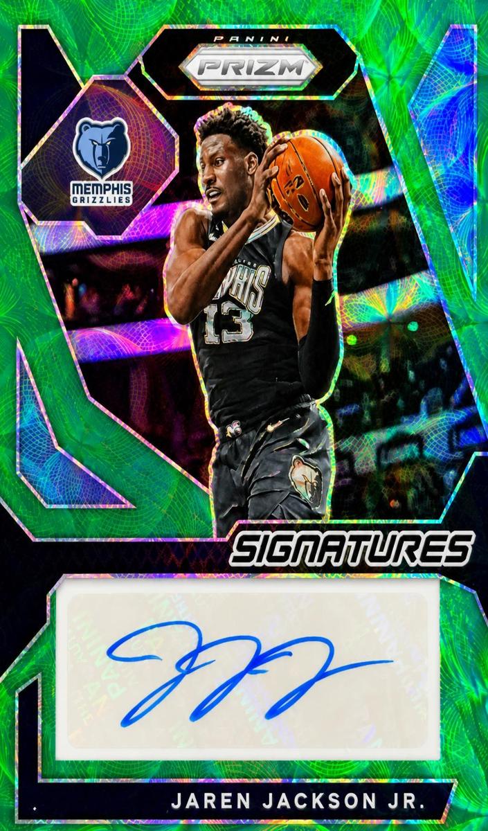 2023 Panini Prizm Basketball Choice Green Jaren Jackson Jr. #SIG-JJJ