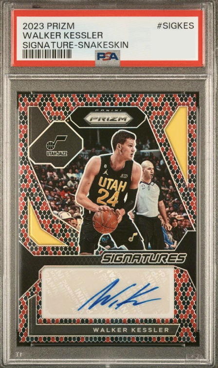 2023 Panini Prizm Basketball Snakeskin Walker Kessler #SIG-KES