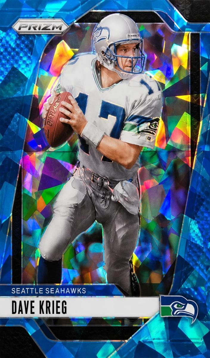 2024 Panini Prizm Football Blue Ice Dave Krieg #267