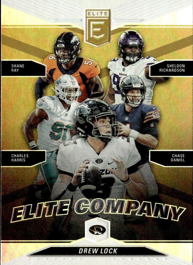 2019 Donruss Elite Football Drew Lock #7