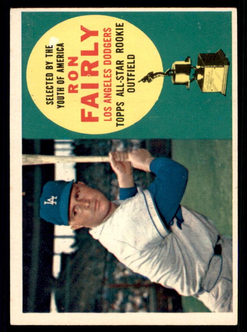 1960 Topps Baseball Ron Fairly #321 PSA 6.5