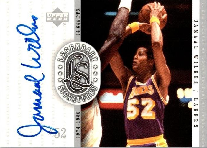 1999 Upper Deck Legends Basketball Jamaal Wilkes #JA