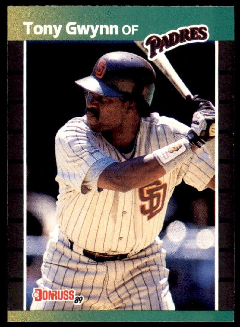 1989 Donruss Baseball Tony Gwynn #128 PSA 9