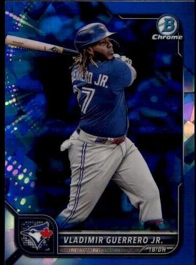 2022 Bowman Chrome Sapphire Baseball Vladimir Guerrero Jr. #55 PSA 9