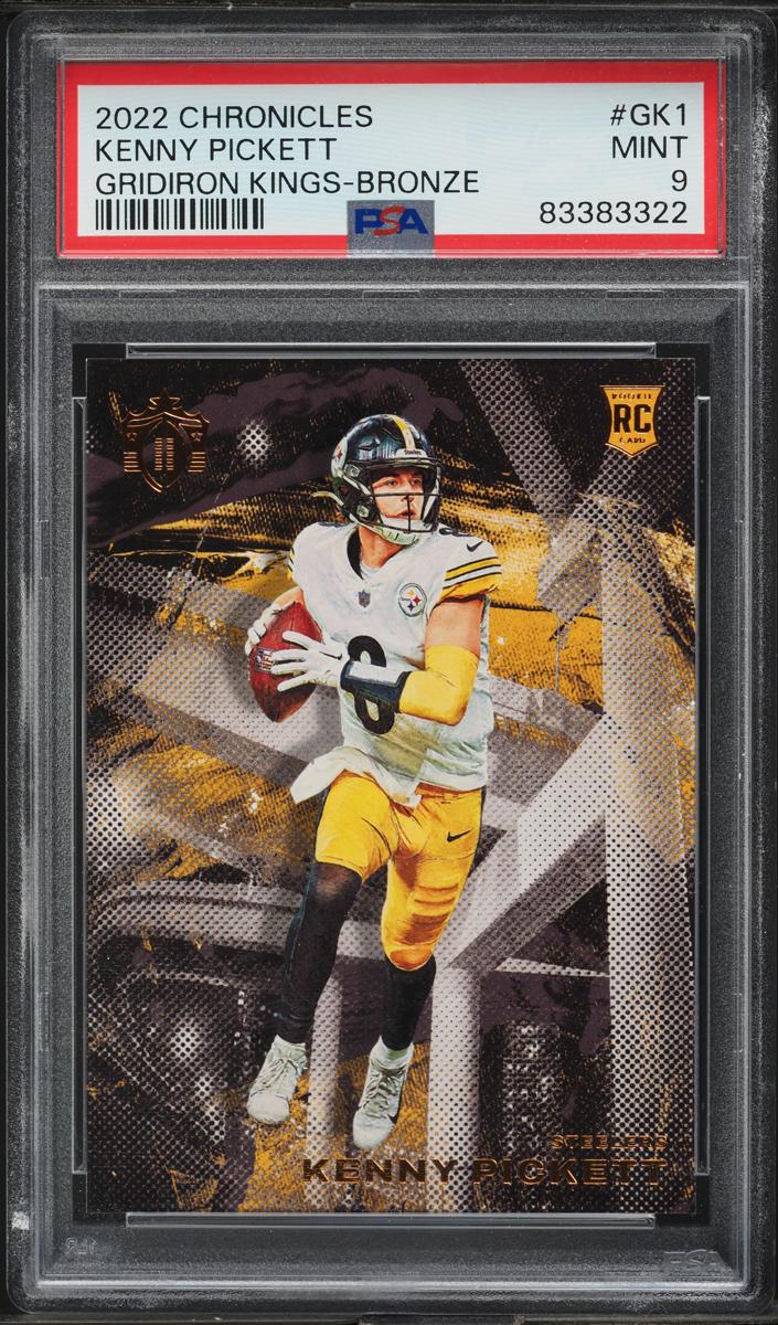 2022 Panini Chronicles Football Bronze Kenny Pickett #GK-1 PSA 8.5