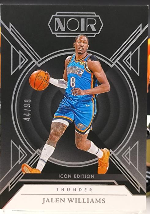 2024 Panini Noir Basketball Jalen Williams #110