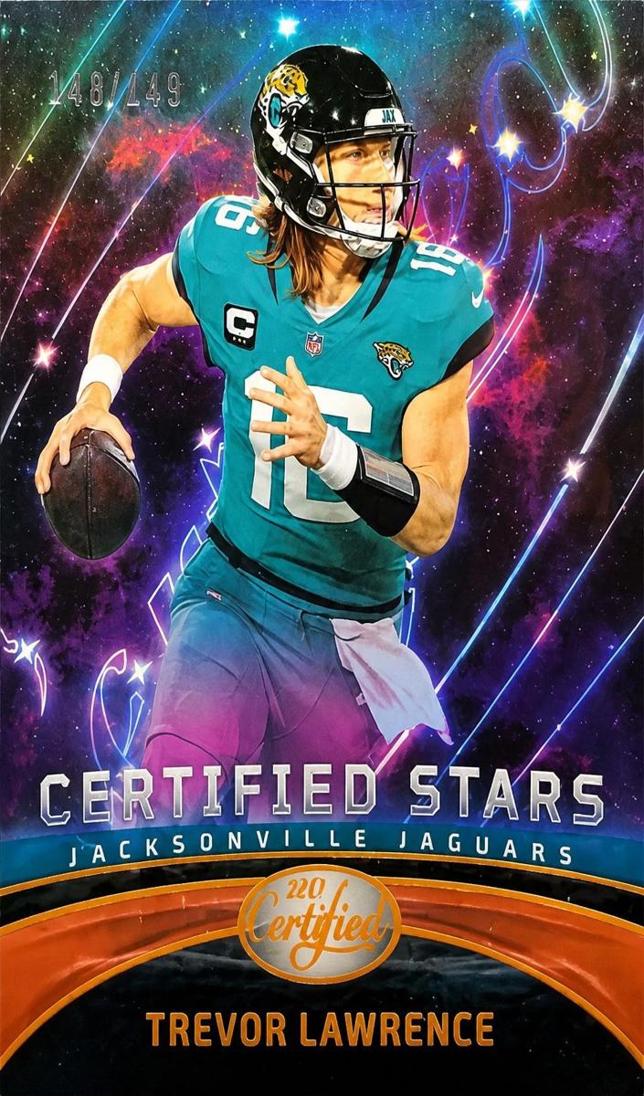 2023 Panini Certified Football Mirror Orange Trevor Lawrence #CS-25