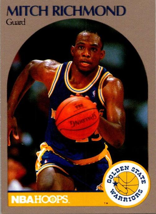 1991 Hoops Basketball Mitch Richmond #34 PSA 9
