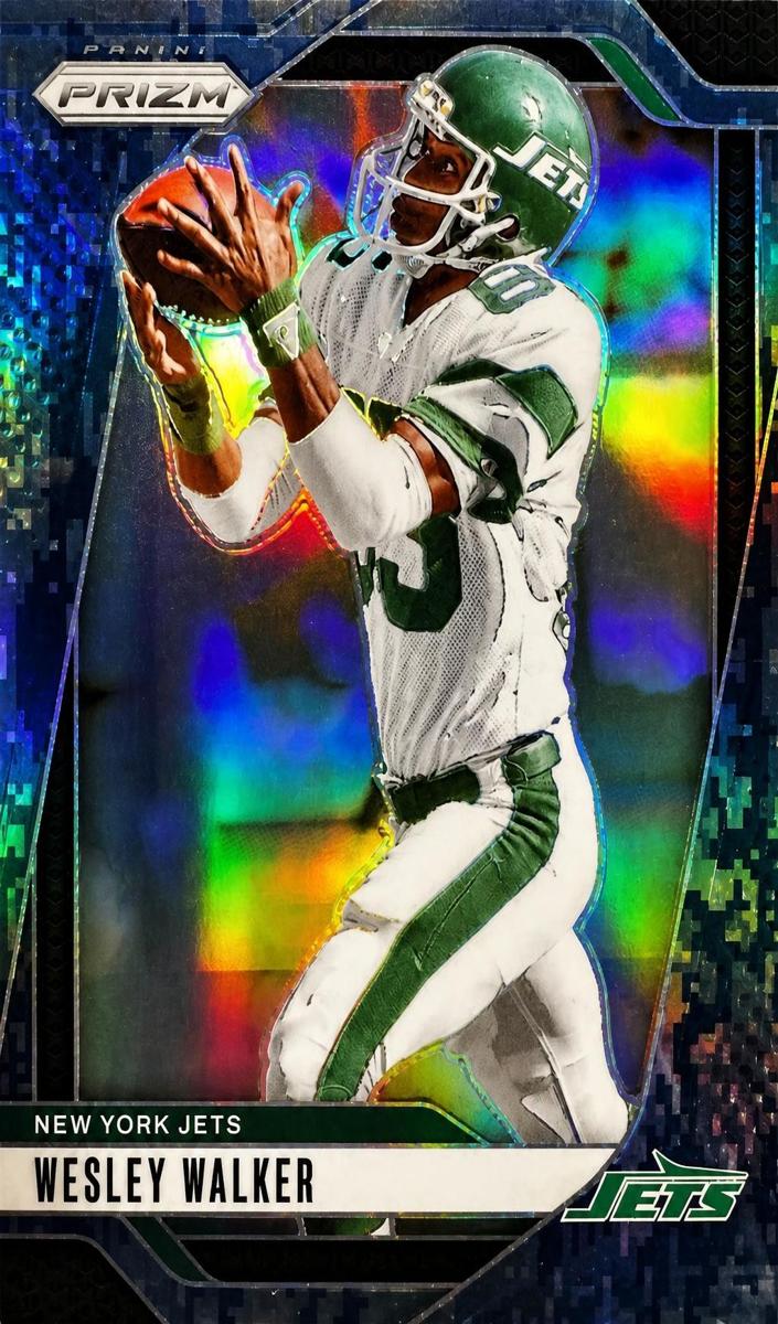 2024 Panini Prizm Football Navy Camo Wesley Walker #230