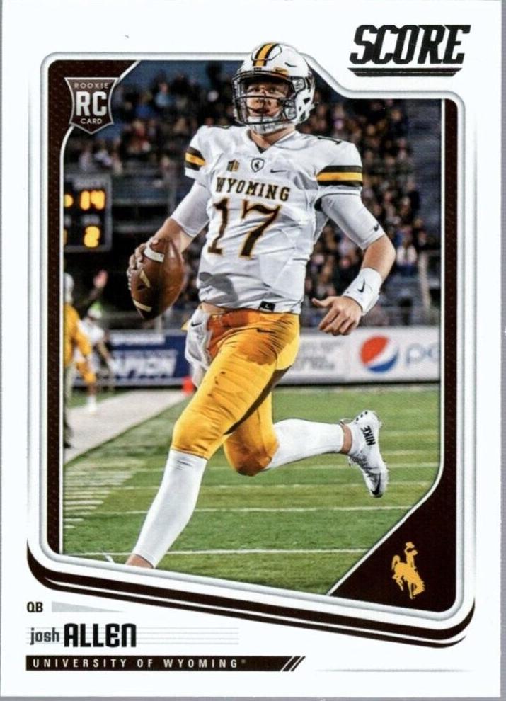 2018 Panini Score Football Josh Allen #350