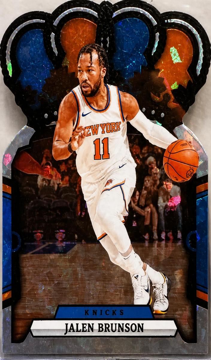 2023 Panini Crown Royale Basketball Crystal FOTL Black Jalen Brunson #78