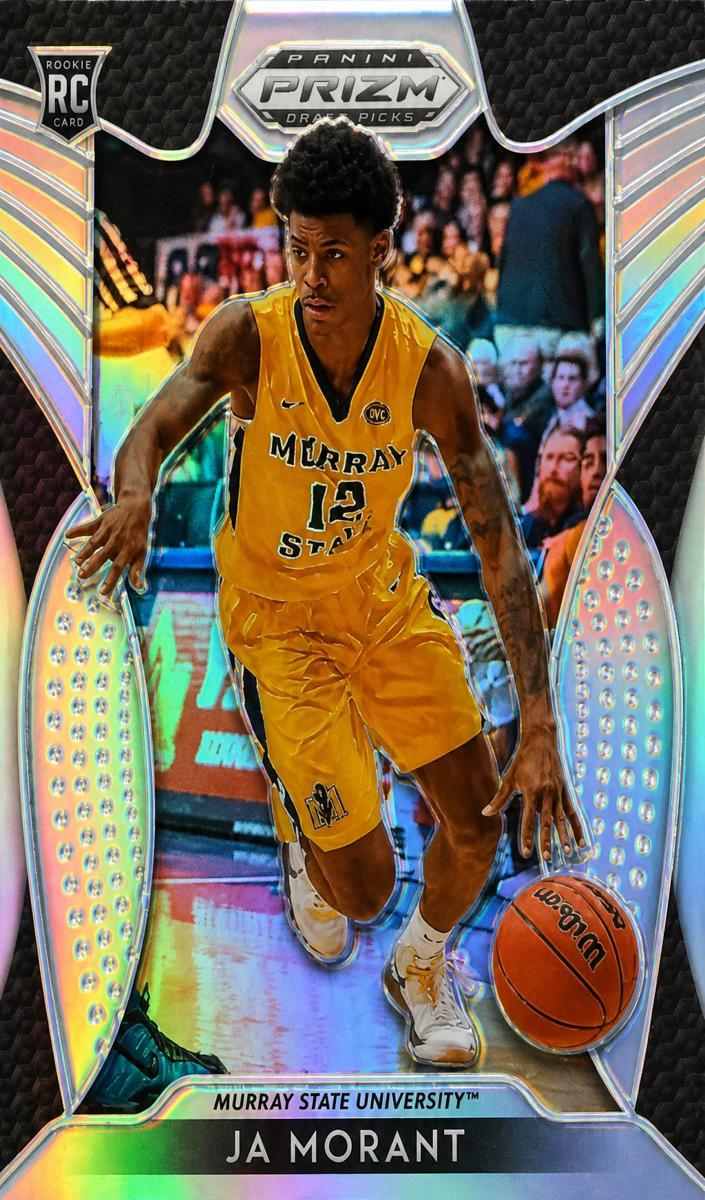 2019 Panini Prizm Draft Picks Basketball Silver Ja Morant #65