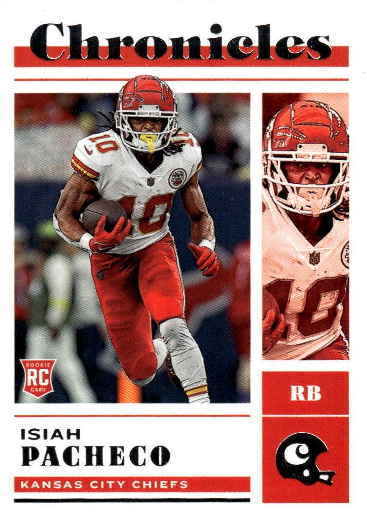 2022 Panini Chronicles Football Isiah Pacheco #36