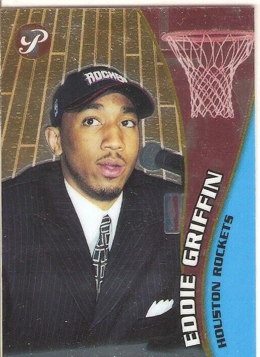 2001 Topps Pristine Basketball Eddie Griffin #51