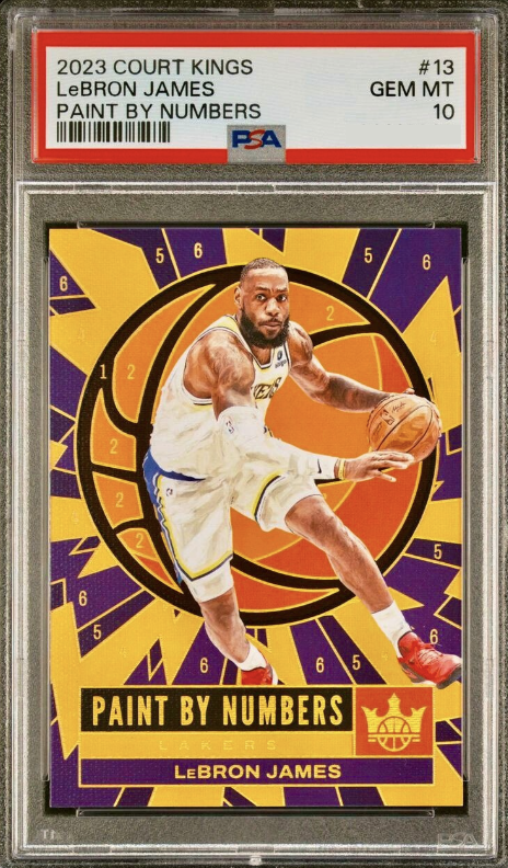 2023 Panini Court Kings Basketball LeBron James #13