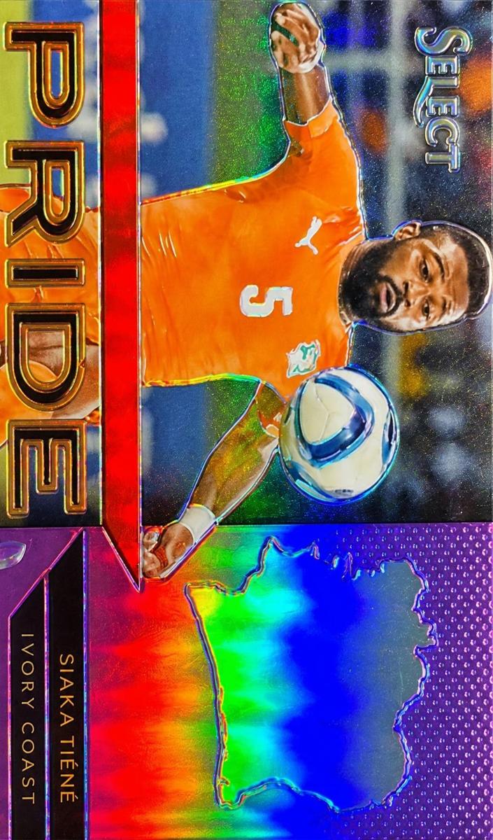 2015 Panini Select Soccer Purple Siaka Tiene #45