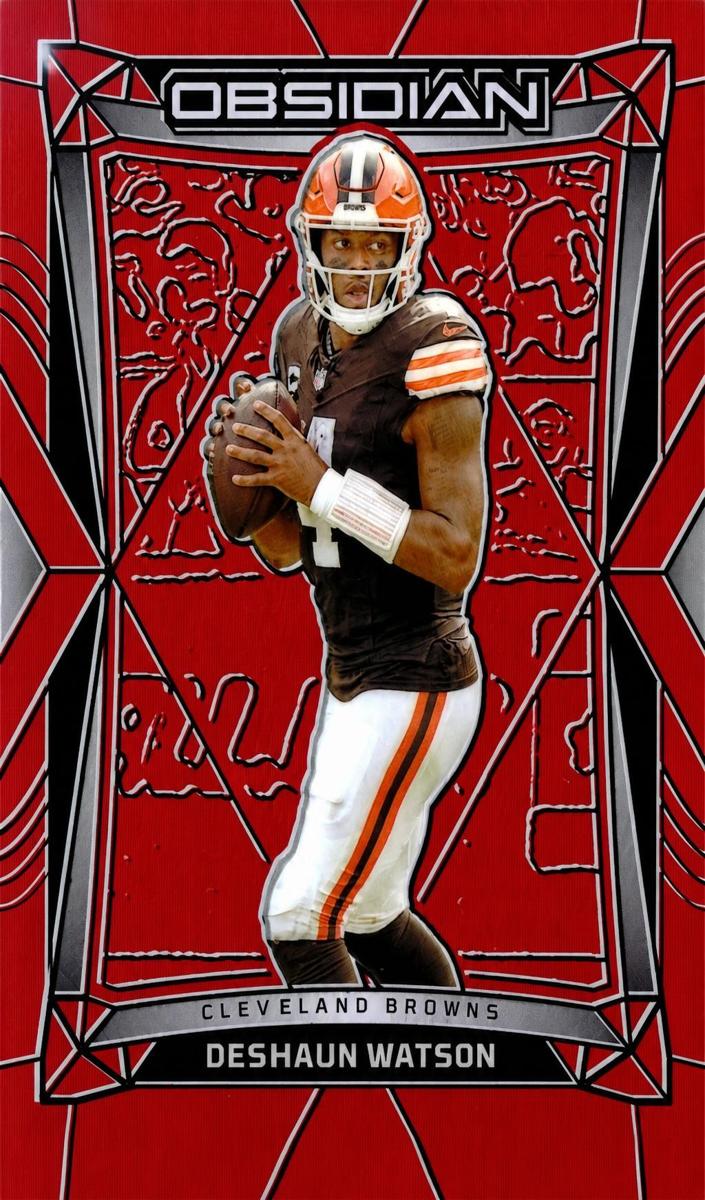 2024 Panini Obsidian Football Red Deshaun Watson #46