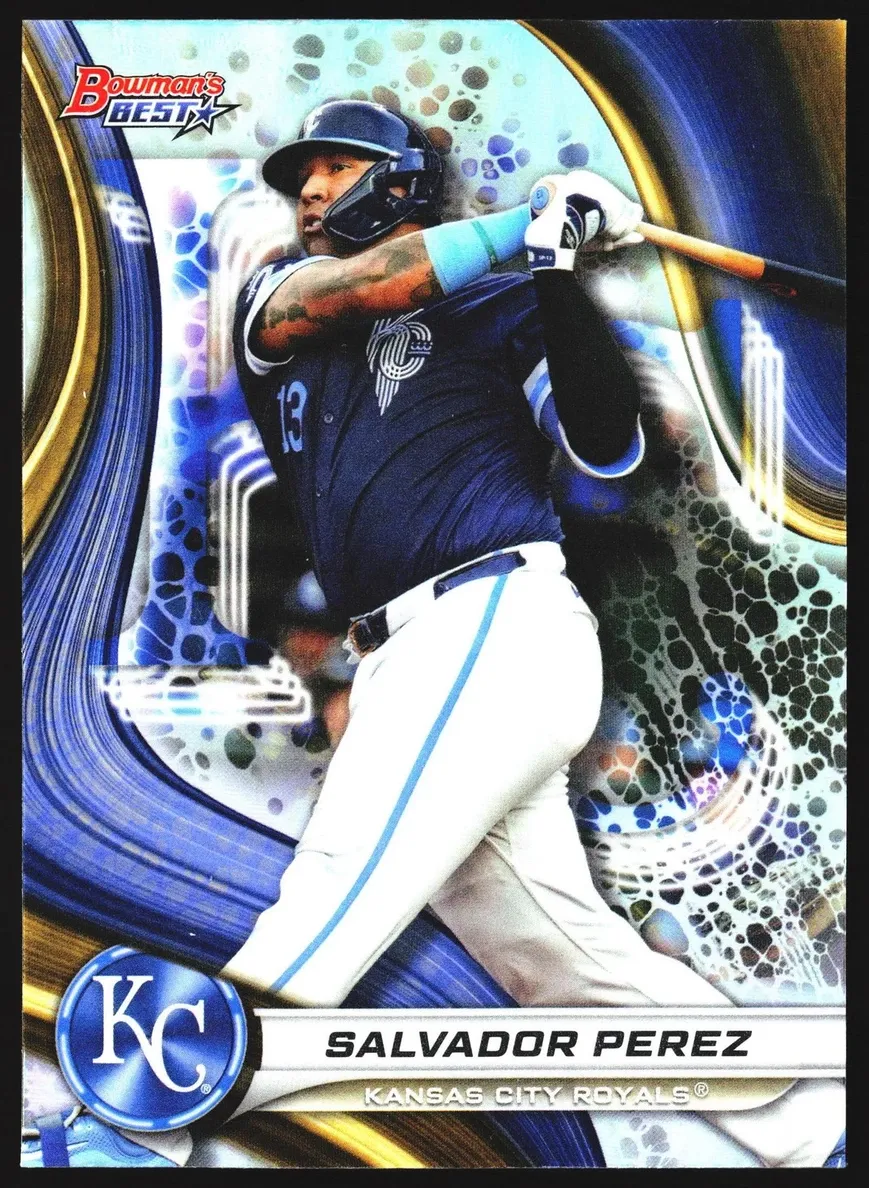 2024 Bowman's Best Baseball Refractor Salvador Perez #31