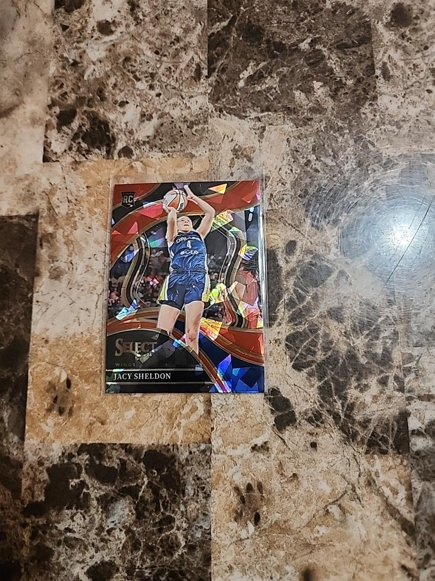 2024 Panini Select WNBA Basketball Red Ice Jacy Sheldon #240