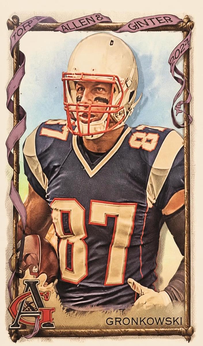 2023 Topps Composite Football Silver Portrait Rob Gronkowski #407
