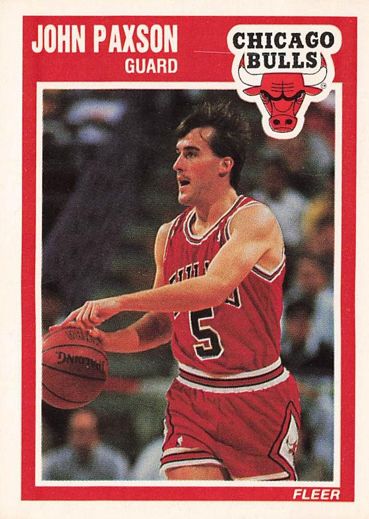 1989 Fleer Basketball John Paxson #22 PSA 10
