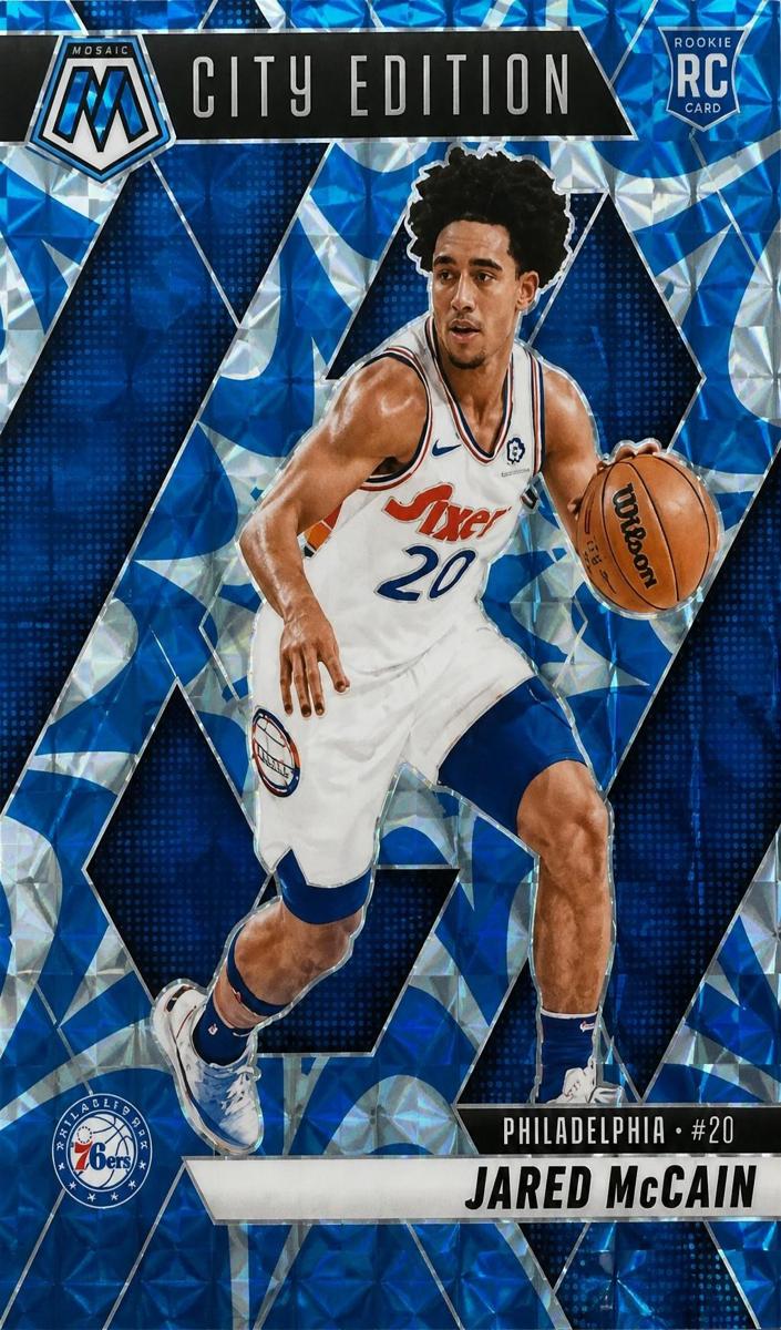 2024 Panini Mosaic Basketball Reactive Blue Jared McCain #13