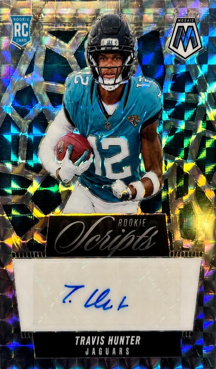 2025 Panini Mosaic Football Travis Hunter #RS-THR