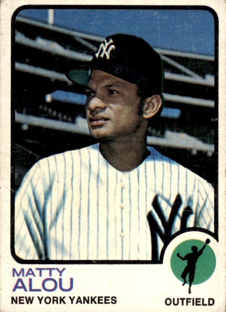 1973 Topps Baseball Matty Alou #132 PSA 9
